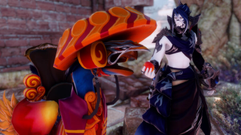 I've been traveling with Kuke'Kinda, helping who I can and learning a new form a fighting.
